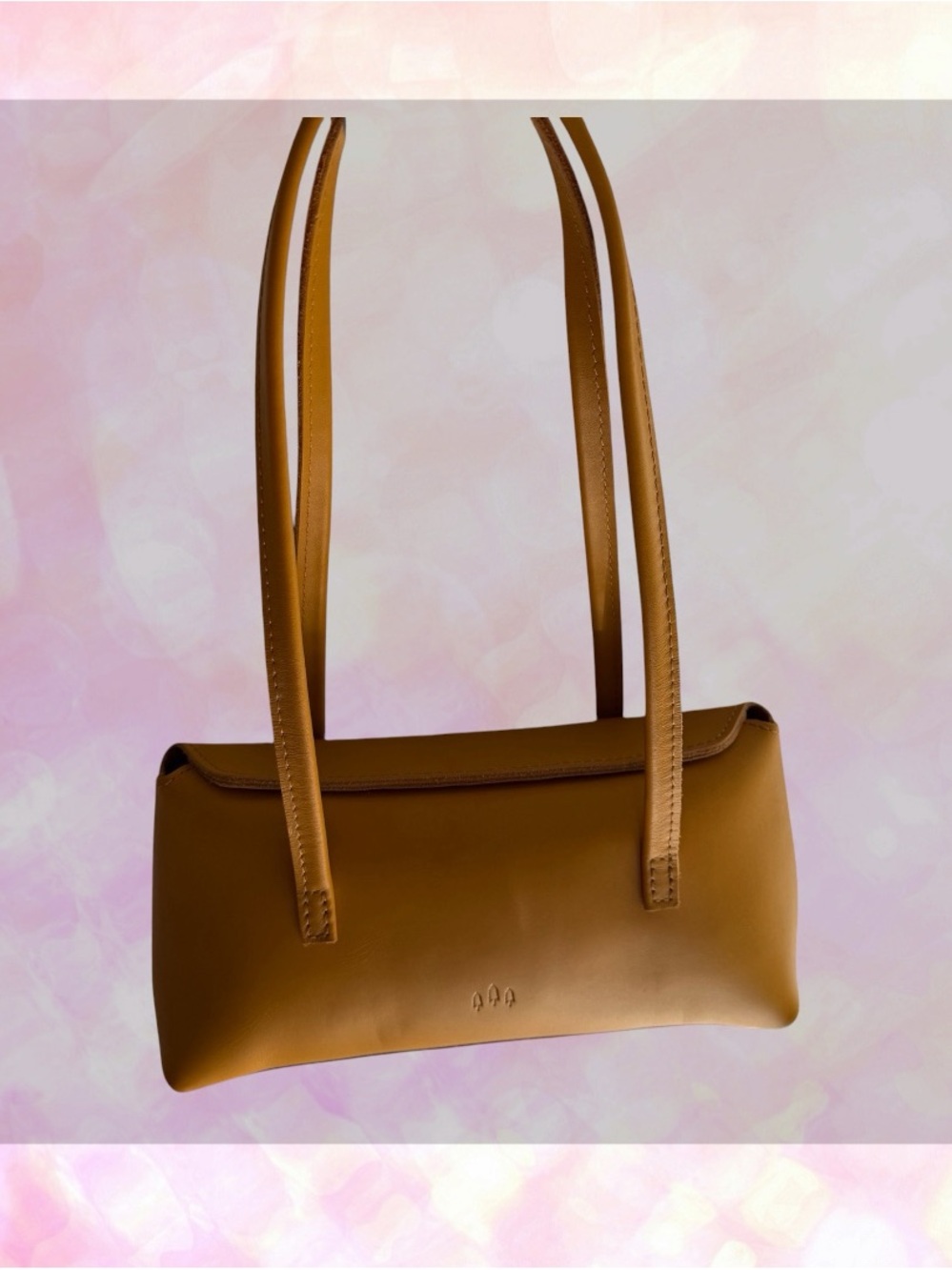 Portland Leather Amelie Shoulder Bag | Sunflower | Retired Color